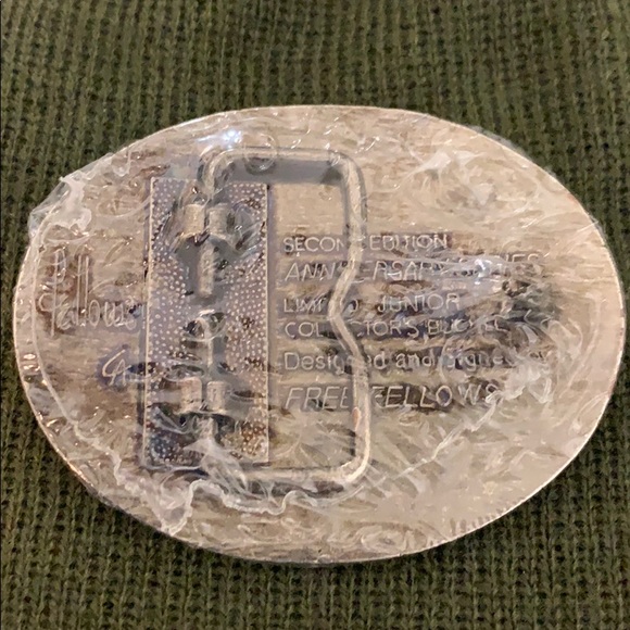 Junior 1984 Hesston NFR Rodeo belt buckle NIP - Picture 2 of 4